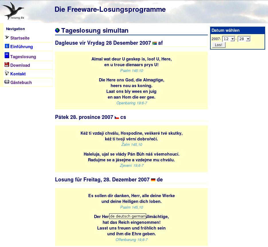 2007-12-28 Synopsis