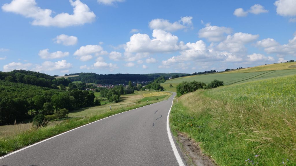 Blick auf Oberkessach