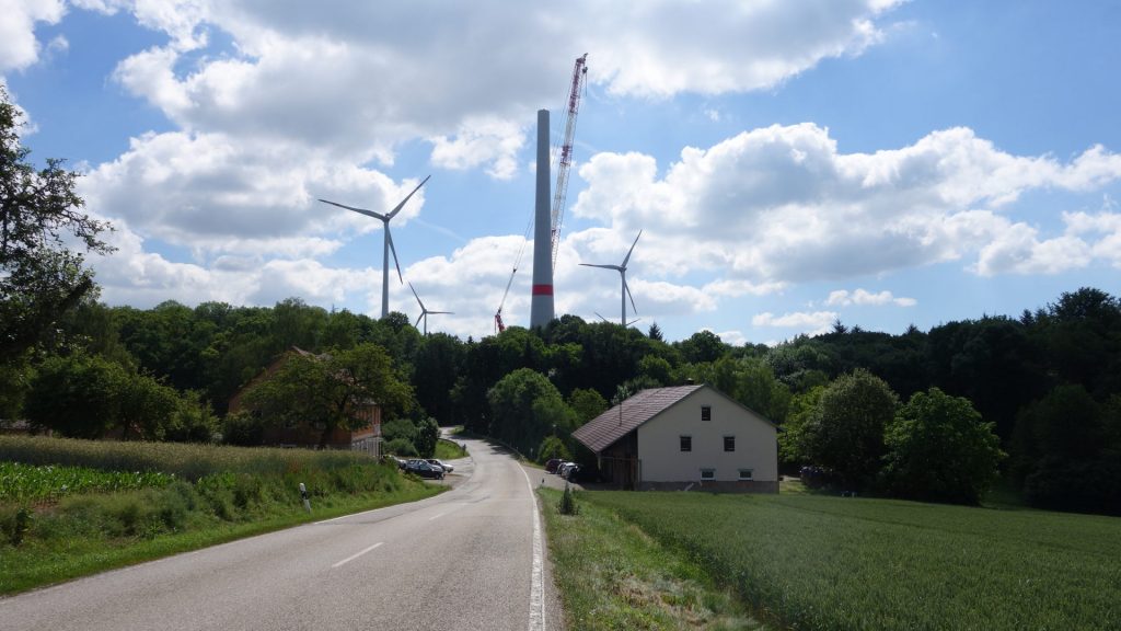 Windpark und Seehöfe