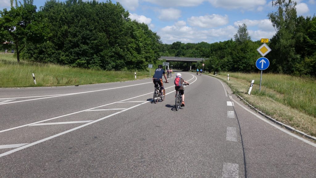 Auf der B27 bei Neckarsulm - autofreier Sonntag! 11:27:59 Uhr