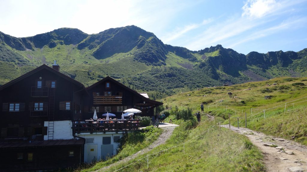 Die Schwarzwasserhütte (1620 m)