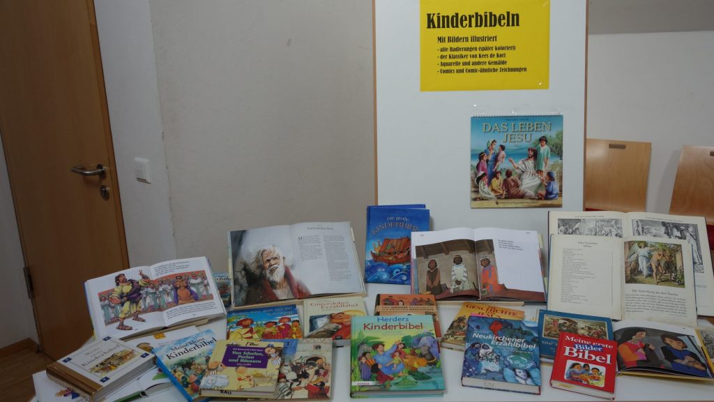 Bibelausstellung Sersheim 2017: Kinderbibeln