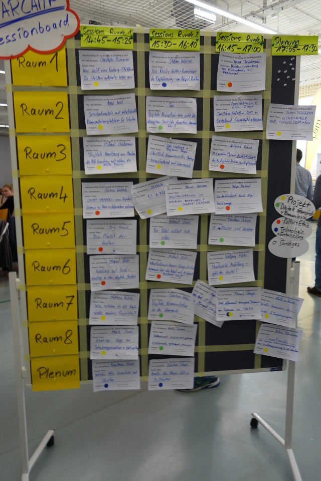 Der Plan fürs Barcamp